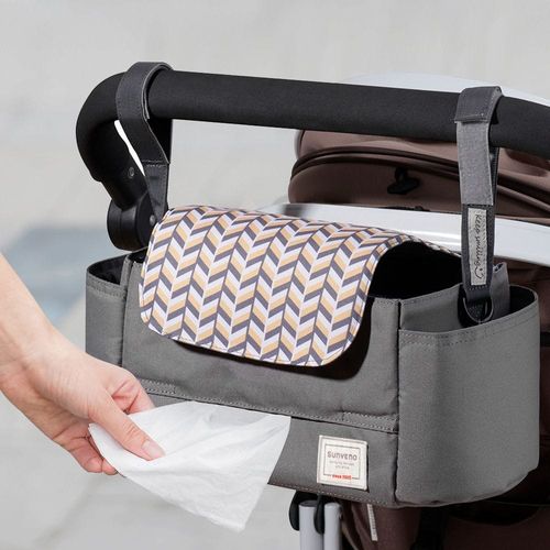 Sunveno Stroller Organizer Summer Vibes-Grey