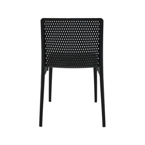 Tramontina Isabelle Black Polypropylene and Fiberglass Chair-Black
