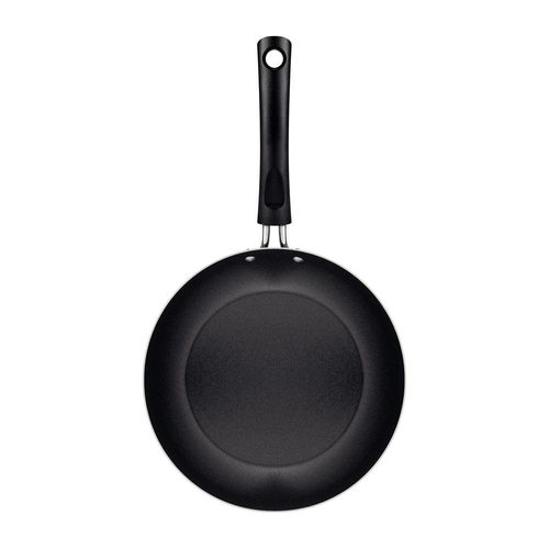 Tramontina Chelsea 24cm 1.2L Black Aluminum Frying Pan with Interior and Exterior Starflon Max PFOA Free Nonstick Coating