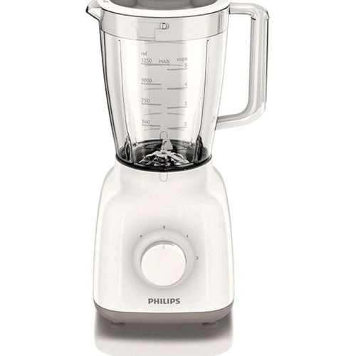 Countertop Blender 1.5 L 400 W HR2114/05 White/Grey/Clear