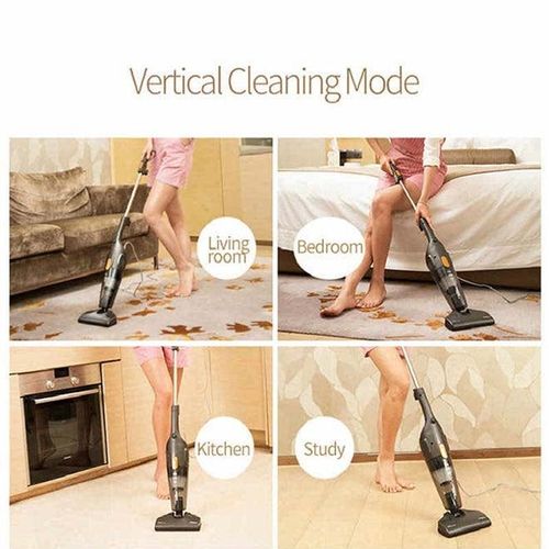 Portable Handheld Vacuum Cleaner 1.2 L 400 W DX115C Black/Silver