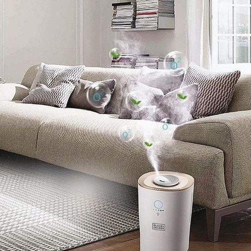 Humidifier 4L Compact Ultrasonic Air With Touch Control For Home And Office HM4000-B5 White/Rose Gold