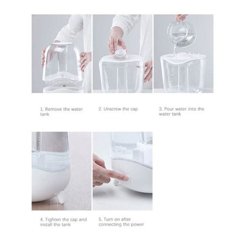 Humidifier 25W F325 White/Clear