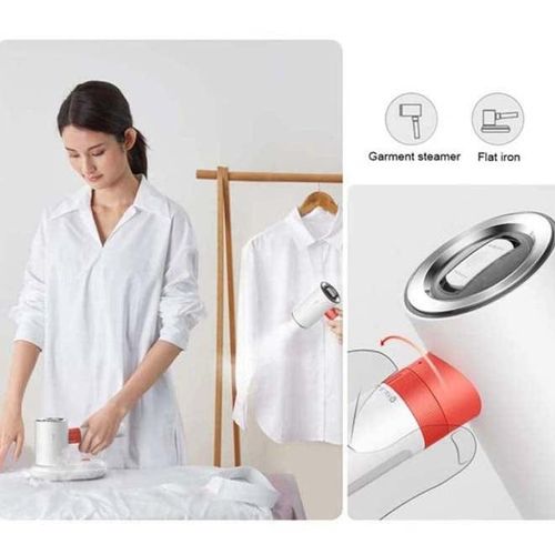 2-In-1 Multifunctional Garment Steamer 0.11 L 1000 W DEM-HS218 White/Red