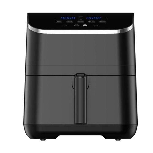 Midea XXL 5.5L Air Fryer 1700W with Dual Cyclone Rapid Hot Air Technology for Frying, Grilling, Broiling, Roasting, Baking & Toasting, Digital Control, Best Oil Free Fryer for Large Family, MFCN55D2