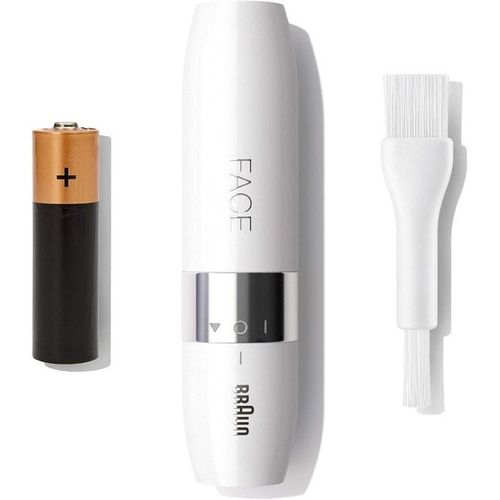 Braun FS1000, Face Mini Hair Remover with Smart Light, White