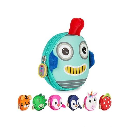 Boppi Tiny Trekker Keychain Pouch Robot