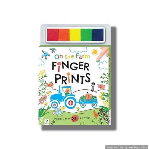 Hinkler On the Farm Finger Prints Kit