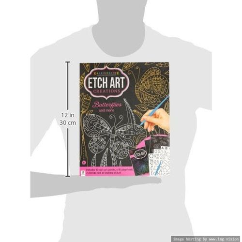 Hinkler Kaleidoscope Etch Art Creations Butterflies & More