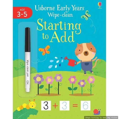 Usborne Early Years Wipe Clean Starting to Add