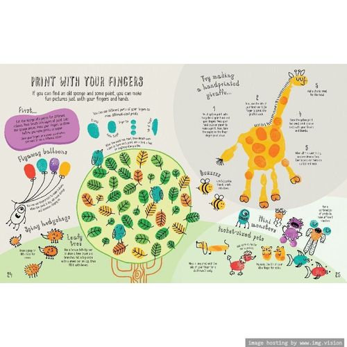 Usborne Never Get Bored Draw & Paint