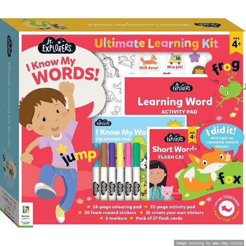 Hinkler Junior Explorers Ultimate Activity Kit I Did It Words