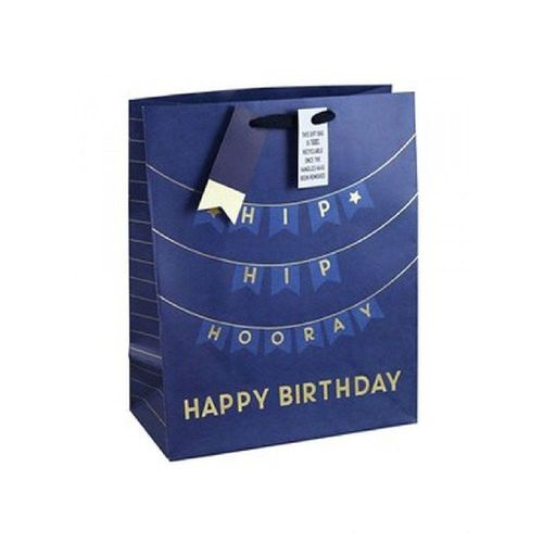 Eurowrap Male Birthday Gift Bag Large