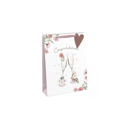 Eurowrap Congratulations Glasses Large Gift Bag