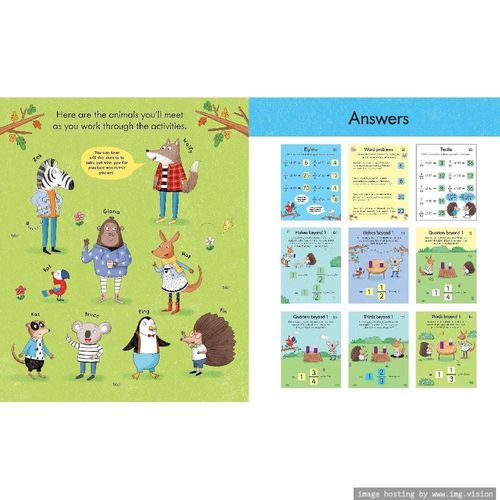Usborne Key Skills Practice Pad Fractions