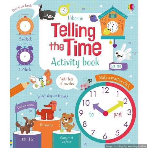 Usborne Telling the Time Activity Book