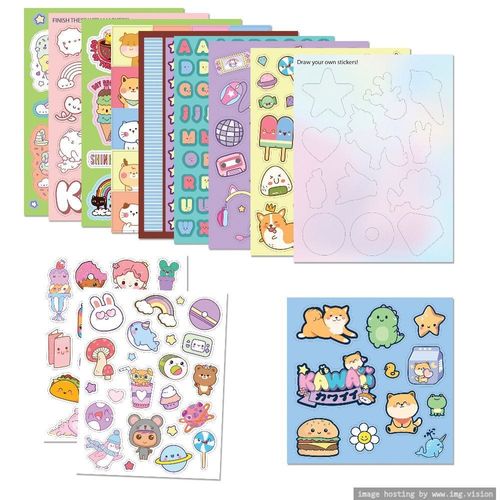 Hinkler Kaleidoscope Sticker Bomb Cool Kawaii