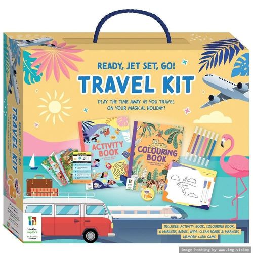 Hinkler Ready Jet Set Go Travel Kit