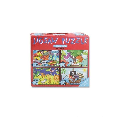 Eurowrap 207 Piece Boy 4 in1 Jigsaw Puzzle