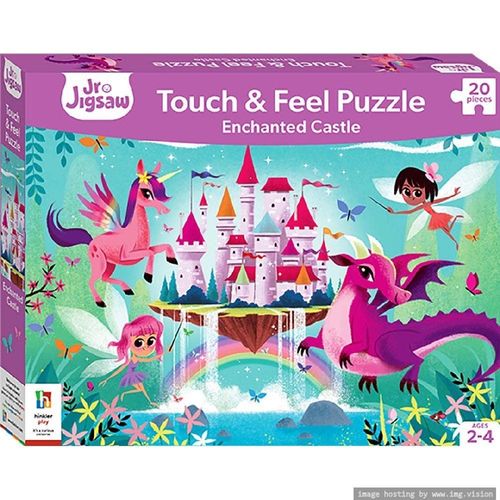 Hinkler Junior Jigsaw Touch & Feel Enchanted Castle