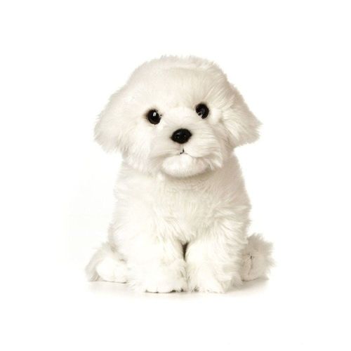 Keycraft Living Nature Dogs Giant Maltese Puppy