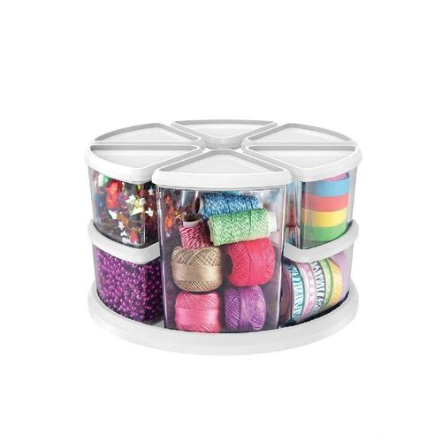 Deflecto Carousel Storage Tidy 9 Tubs
