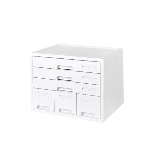 Litem Combo Cabinet White