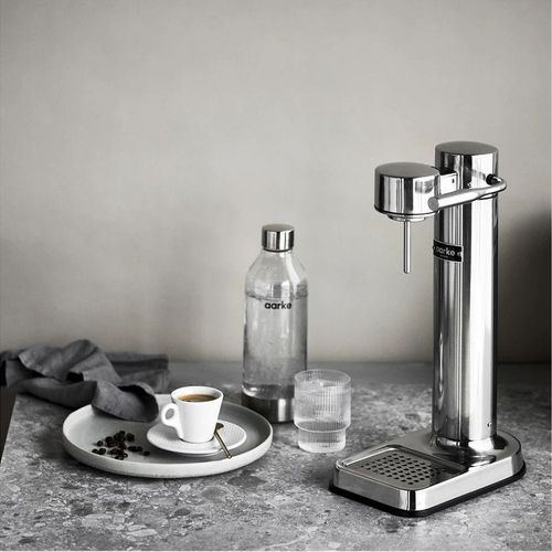 AARKE Carbonator 3 Sparkling Water Maker Polished Steel