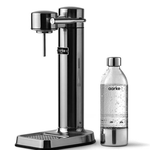 AARKE Carbonator 3 Sparkling Water Maker Polished Steel