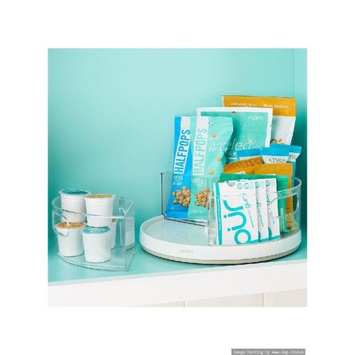 Youcopia Turntable Snack Organizer Bin 11 inch