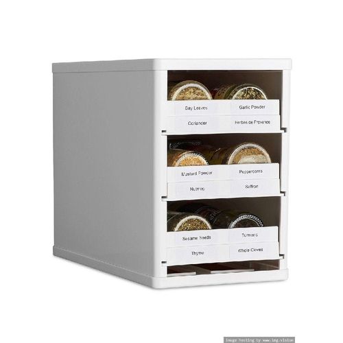 Youcopia Mini Spice Rack Stack 12 Bottle Organizer