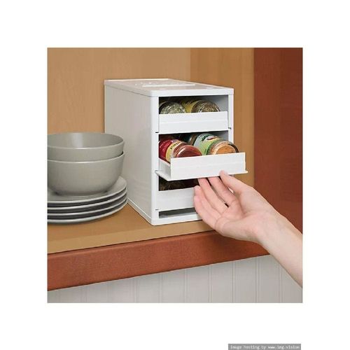 Youcopia Mini Spice Rack Stack 12 Bottle Organizer