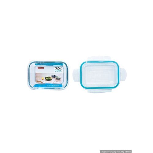 Neoflam Cloc Glass Storage Round Rectangle 0.37L
