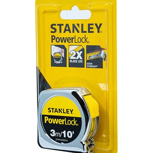 Stanley 3metre Or 10Ft. Tape Power Lock