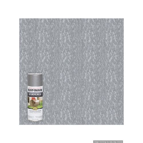 RustOleum Hammered Metal Finish Silver 12Oz