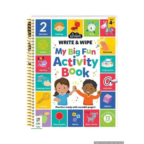 Hinkler Junior Explorers My Big Fun Educational Activity Book