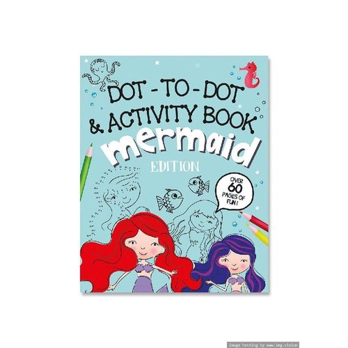 Eurowrap Mermaid Dot-To-Dot Book