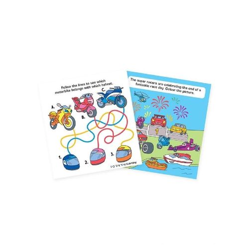 Hinkler Inkredibles Super Racers Magic Ink