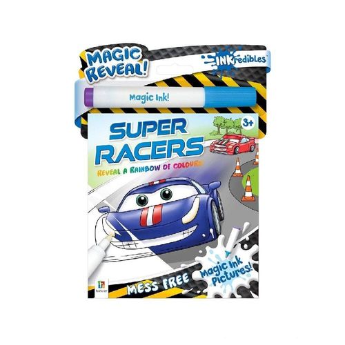 Hinkler Inkredibles Super Racers Magic Ink