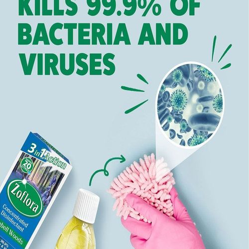 Zoflora, Multipurpose Concentrated Disinfectant, Bluebell W