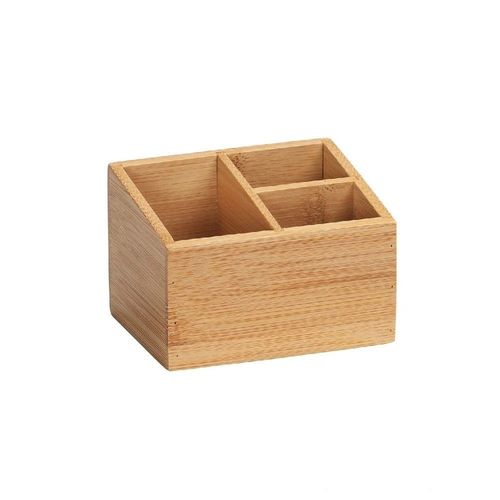 Wenko Bathroom Box 3 Compartment Mod-Terra Bamboo