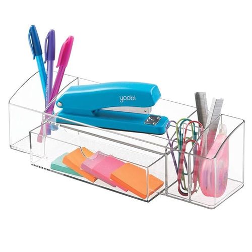Interdesign Med+ Drawer Caddy Pull Out 12 inch Clear