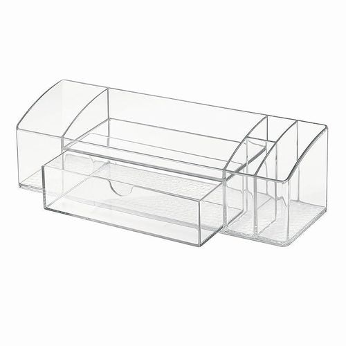 Interdesign Med+ Drawer Caddy Pull Out 12 inch Clear