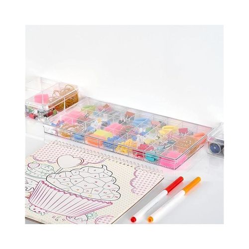 Transparent Box 27 Dividers Clear