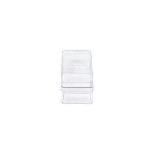 Transparent Box 4 Dividers Clear 20 x 7.2 x 4.1 cm