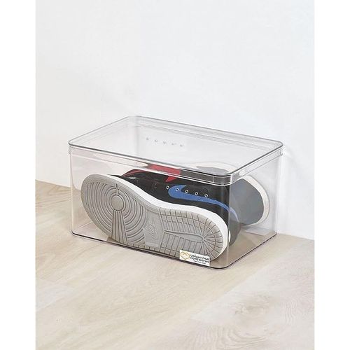 Shoe Box For High Heel Shoes Clear 28.0 x 19.2 x 14.9 cm