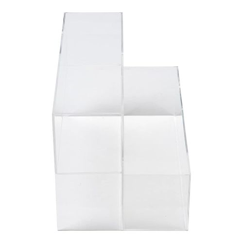 Vanity 2 tier Beauty Cube Clear 32 x 19 x 20 cm