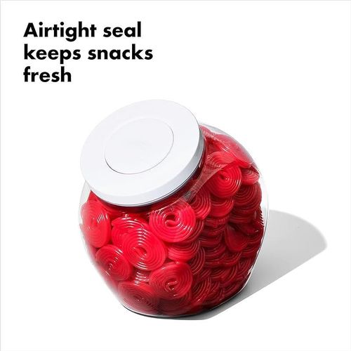 Oxo 1128680 Good Grips Airtight Pop Small Cookie Jar (2.0 Qt)