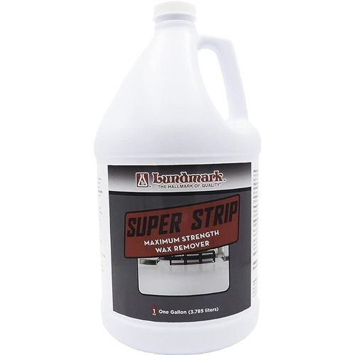 Lundmark Super Strip, Heavy-Duty Floor Stripper Concentrate Wax Remover, 1-Gallon, 3266G01-4