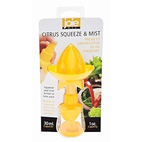 Joie Kitchen Gadgets 29379 Citrus Lime Juice And Spray, Lemon Tree, 7.5X7.62X17 cm , Yellow